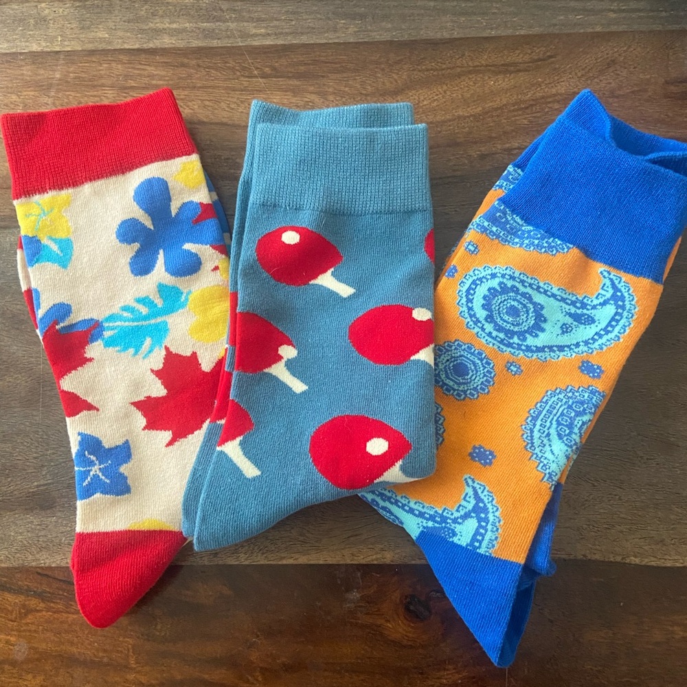 Men’s novelty socks - 3 pack